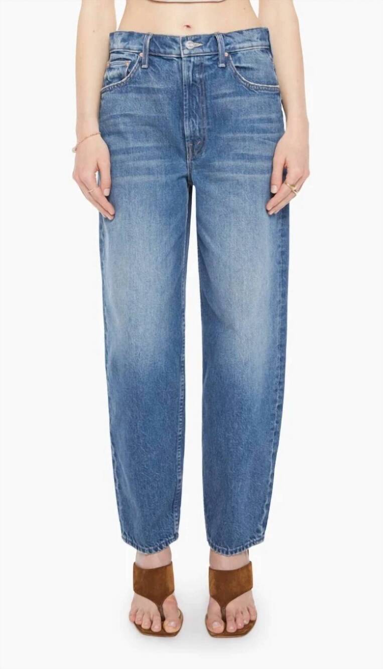 NEW MOTHER rabbit hole ankle jeans in remember when